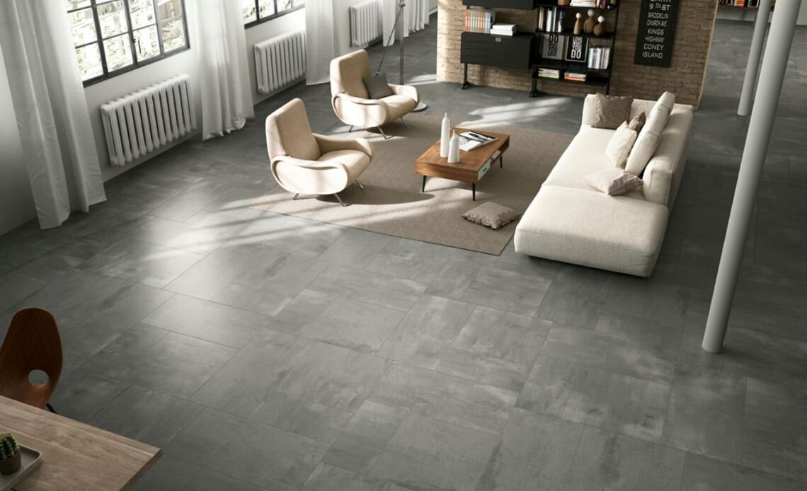 commercial polished concrete floors